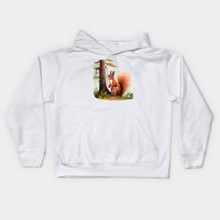 Squirrel Whisperer Kids Hoodie